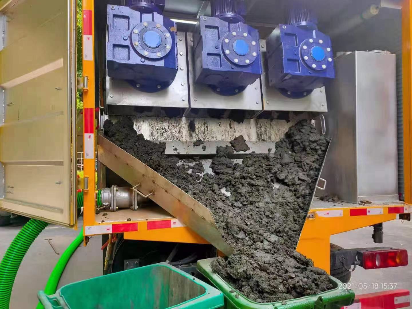 大茂镇化粪池清掏城市维护站-泥浆净化干湿分离处理